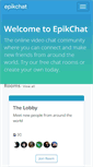 Mobile Screenshot of epikchat.com